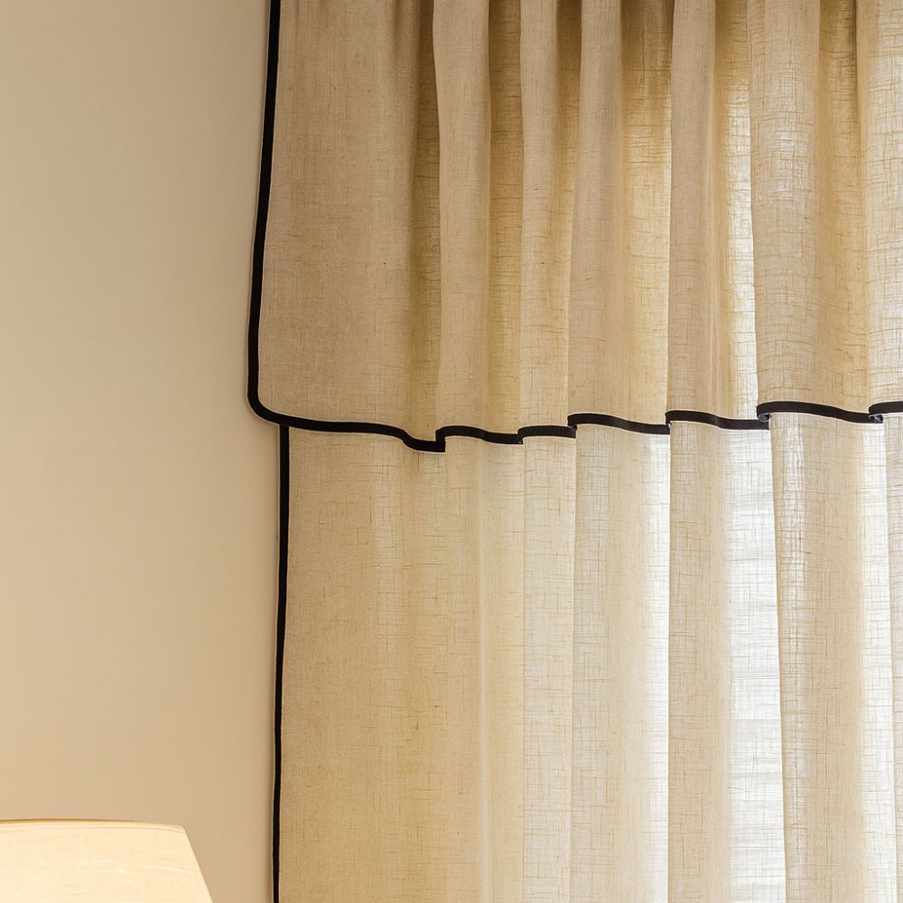 SoftAura: Modern Curtain – Semi-Transparent and Decorative for Bedroom and Living Room