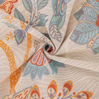 Wine Blossom: Elegant Cotton Blanket with Reversible Floral Design & Breathable Structure – for Bed & Modern Living Spaces