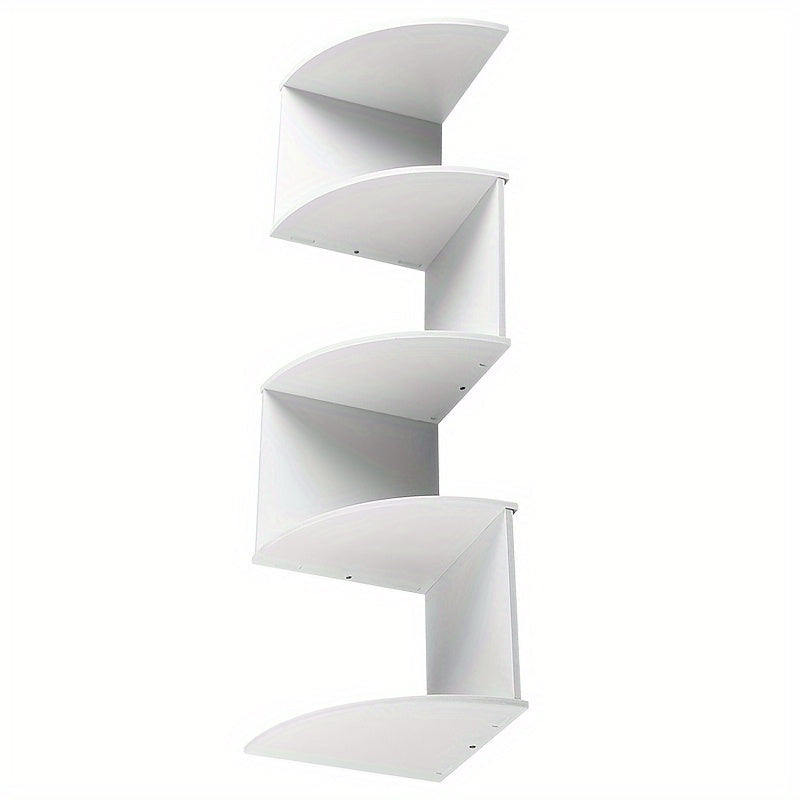 WhiteSpace: Classic Wall Shelf – Sturdy, Low-Maintenance & Hanging in Corner Design for Bedroom & Office