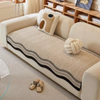 WellenLuxe: Non-Slip Sofa Cover in Modern Design – Stylish Sofa Slipcover for Living Room