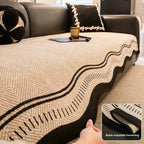 WellenLuxe: Non-Slip Sofa Cover in Modern Design – Stylish Sofa Slipcover for Living Room