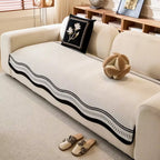 WellenLuxe: Non-Slip Sofa Cover in Modern Design – Stylish Sofa Slipcover for Living Room