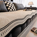 WellenLuxe: Non-Slip Sofa Cover in Modern Design – Stylish Sofa Slipcover for Living Room