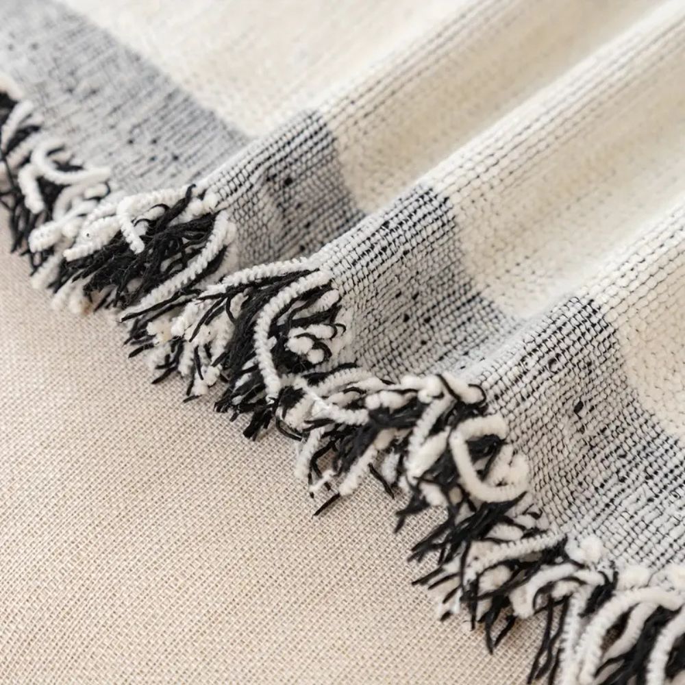 WaveDream: Chenille Sofa Cover with Jacquard Wave Pattern & Non-Slip Comfort – for Sofa & Living Room