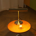 Industrial Iron Task Lamp with Rotating Tube Shade