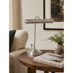 Industrial Iron Task Lamp with Rotating Tube Shade
