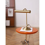 Industrial Iron Task Lamp with Rotating Tube Shade