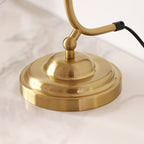 Industrial Iron Task Lamp with Rotating Tube Shade
