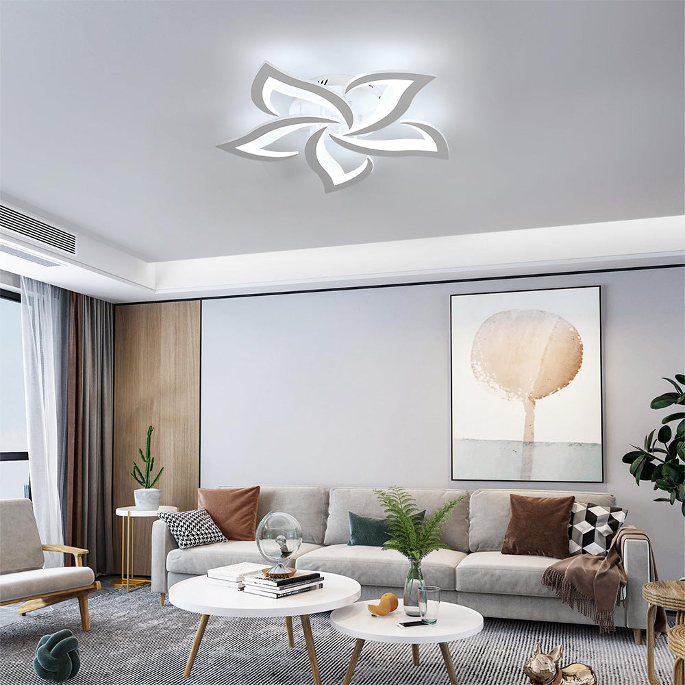 Flora LED Plafondlamp | Uniek Bloemvormig Design, 3200 Lumen