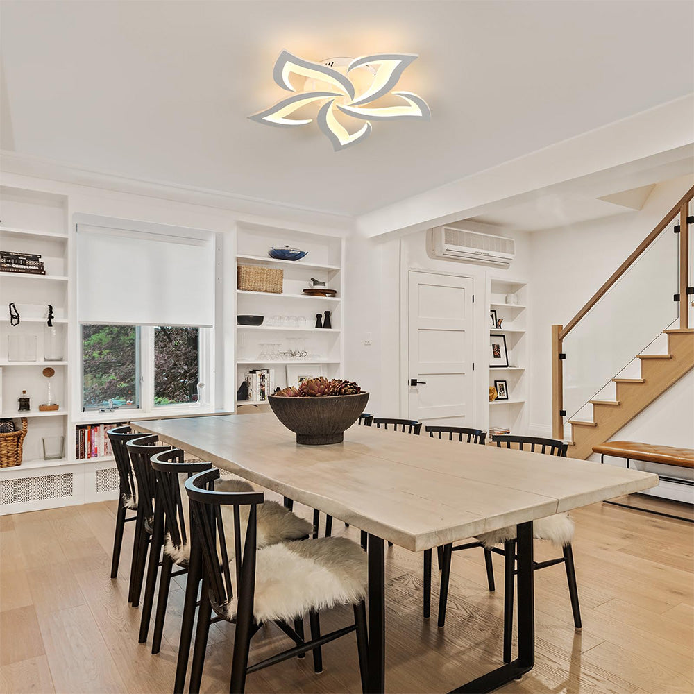 Flora LED Plafondlamp | Uniek Bloemvormig Design, 3200 Lumen