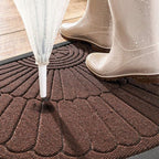 Welcome Arch: Half-Round Doormat in Welcome Design – Non-Slip, Decorative & Durable for Front Door & Hallway