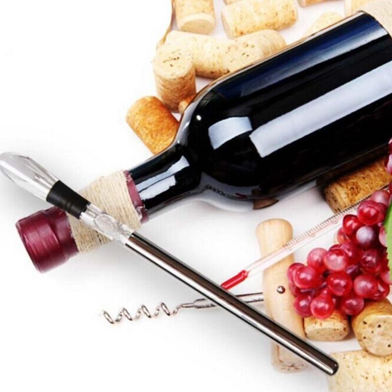 Wine Chiller Stainless Steel 2 in 1 Bottle Cooler Pourer