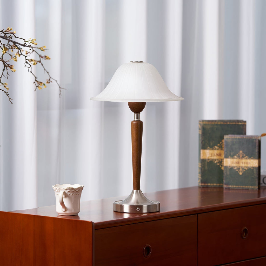 Thamior – Old-fashioned Table Lamp with Classic Shape and Warm Glow