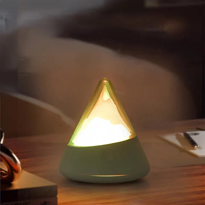 LED Night Light RGB Rechargeable ABS Portable Iceberg Design