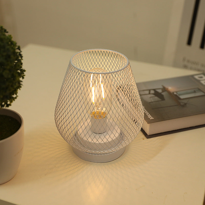 Wireless Metal Table Lamp - Cozy Battery Operated Cordless Design