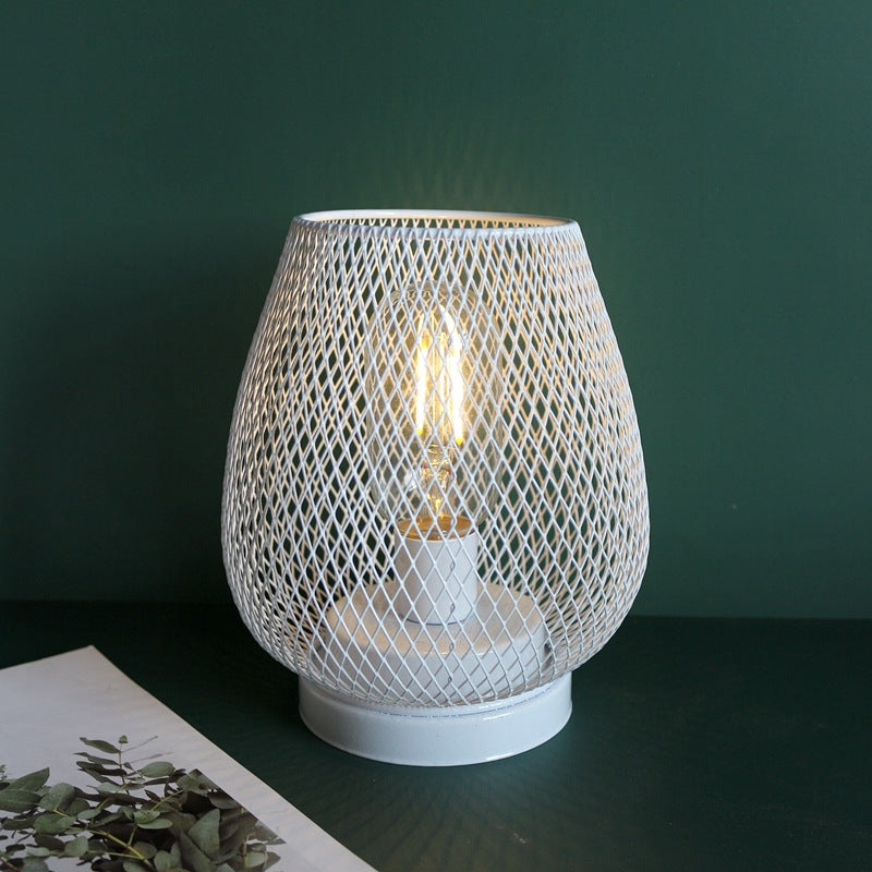 Wireless Metal Table Lamp - Cozy Battery Operated Cordless Design