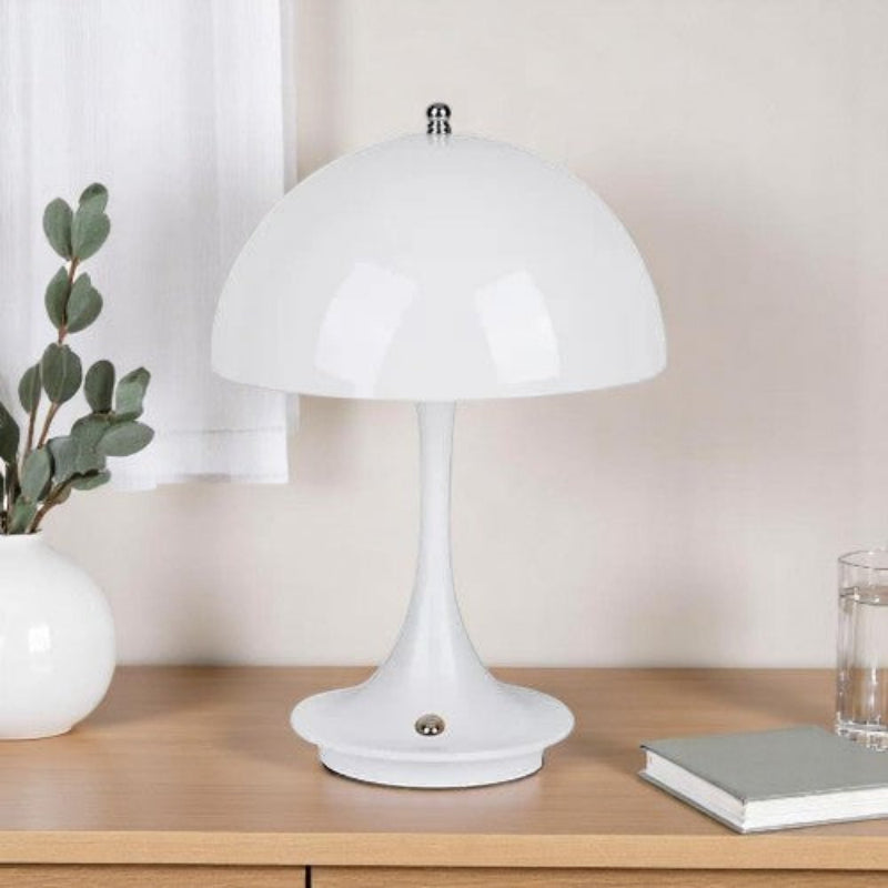 Wireless Mushroom Lamp – Scandinavian Design, Soft LED Light, Portable, Rechargeable