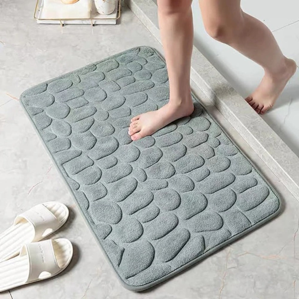 WohlStein: Soft Absorbent Bath Mat Non-Slip