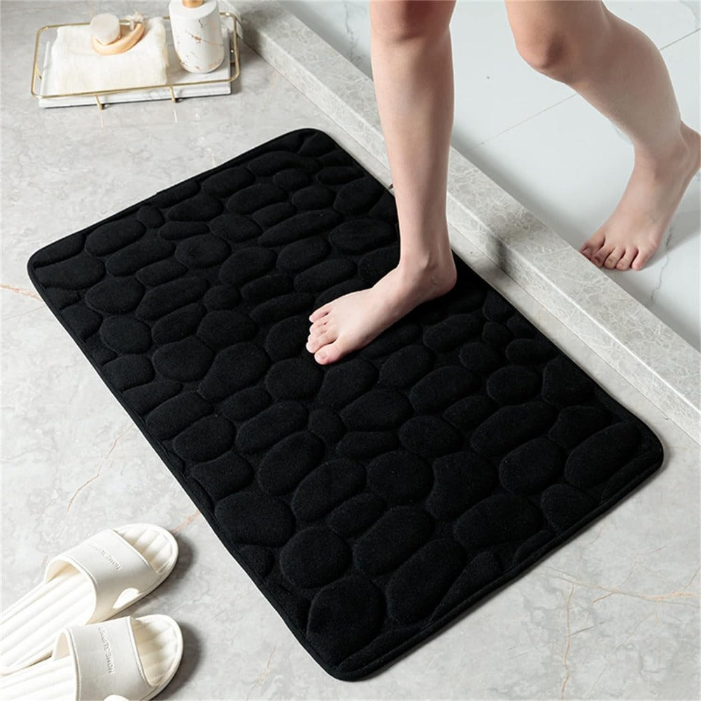 WohlStein: Soft Absorbent Bath Mat Non-Slip