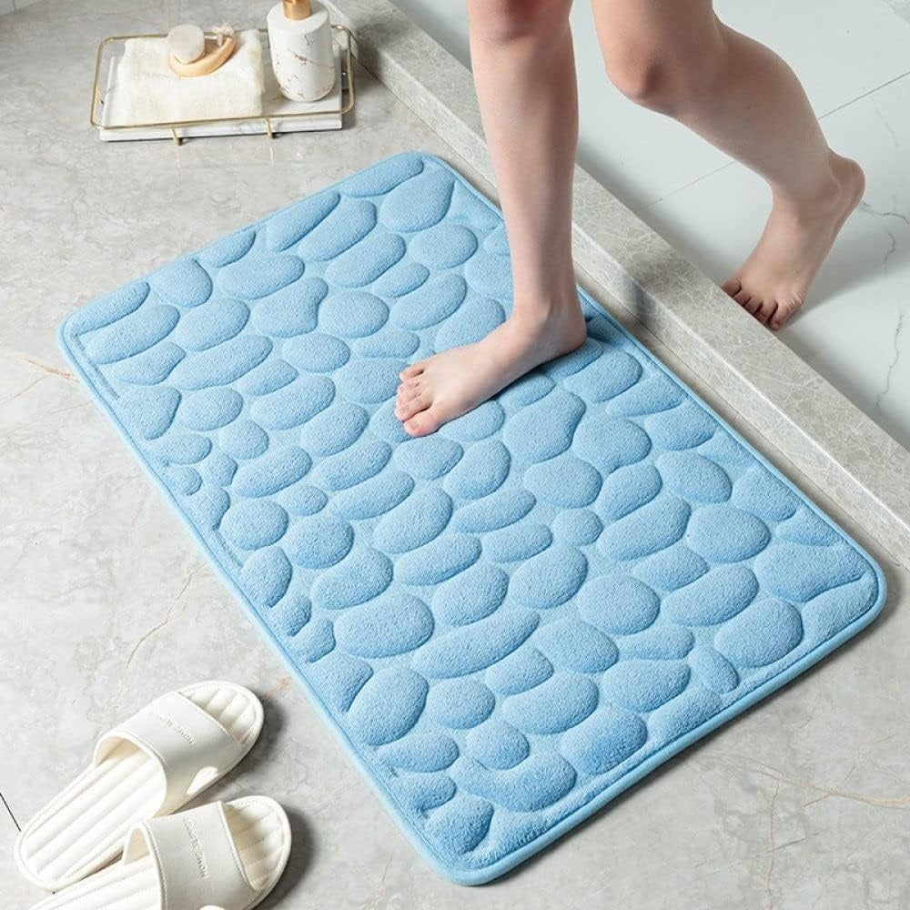 WohlStein: Soft Absorbent Bath Mat Non-Slip