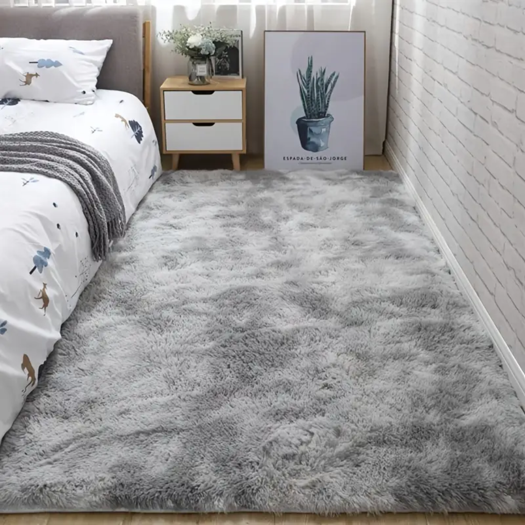 ComfortCloud: Soft Microfiber Rug with Cozy Texture & Modern Look – for Bed & Living Area