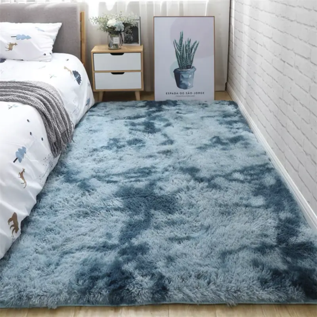 ComfortCloud: Soft Microfiber Rug with Cozy Texture & Modern Look – for Bed & Living Area
