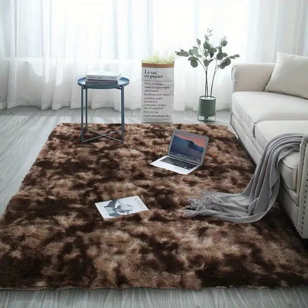 ComfortCloud: Soft Microfiber Rug with Cozy Texture & Modern Look – for Bed & Living Area