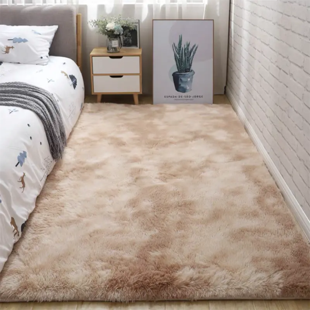 ComfortCloud: Soft Microfiber Rug with Cozy Texture & Modern Look – for Bed & Living Area