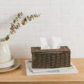 HomeCharm: Tissue Box Made of Rattan – Rustic, Elegant & Practical for Table & Dresser