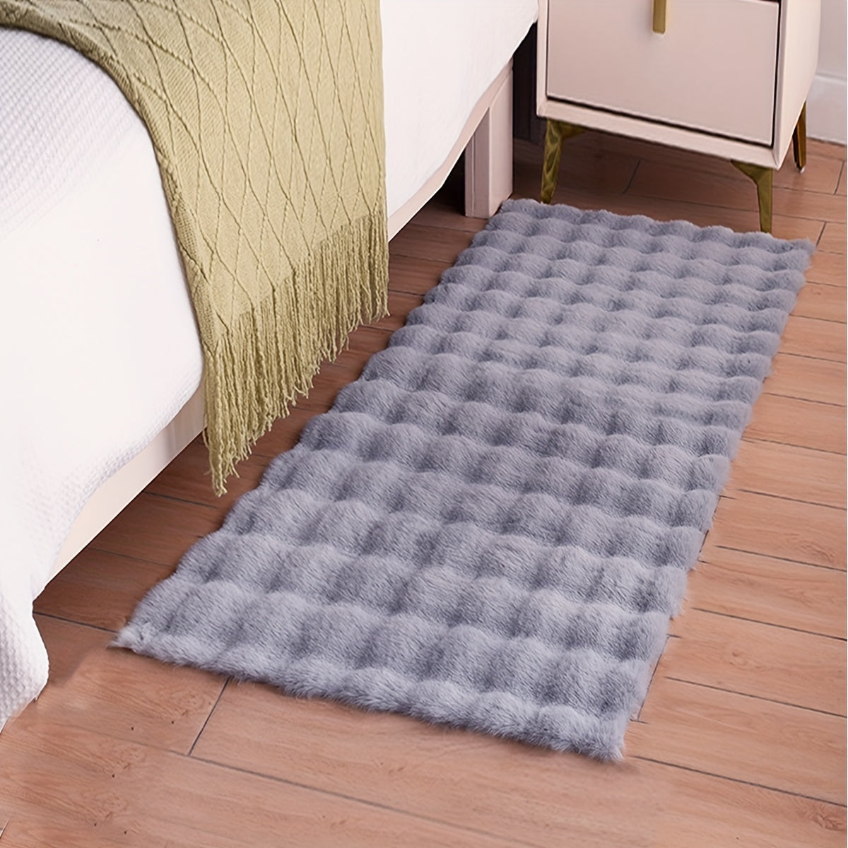 HomeElegance: Modern Large Rectangular Soft Luxurious Carpet – Decorative for Living and Sleeping Areas