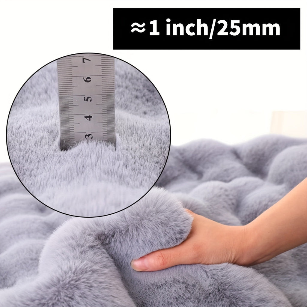 HomeElegance: Modern Large Rectangular Soft Luxurious Carpet – Decorative for Living and Sleeping Areas
