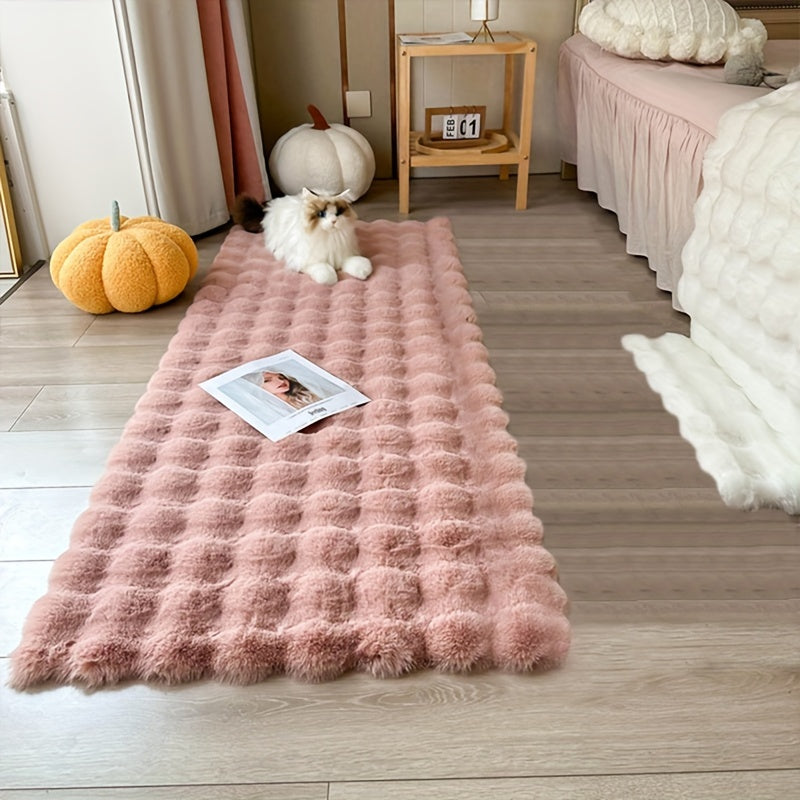 HomeElegance: Modern Large Rectangular Soft Luxurious Carpet – Decorative for Living and Sleeping Areas