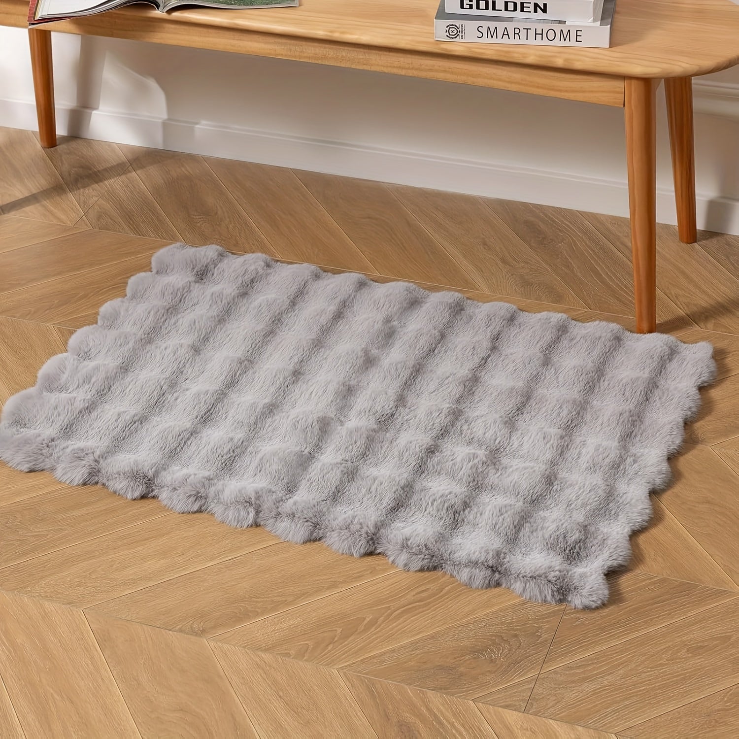 HomeElegance: Modern Large Rectangular Soft Luxurious Carpet – Decorative for Living and Sleeping Areas