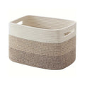 WohnGeflecht: Storage Basket with Handles – Durable, Portable & Practical for Laundry & Towels