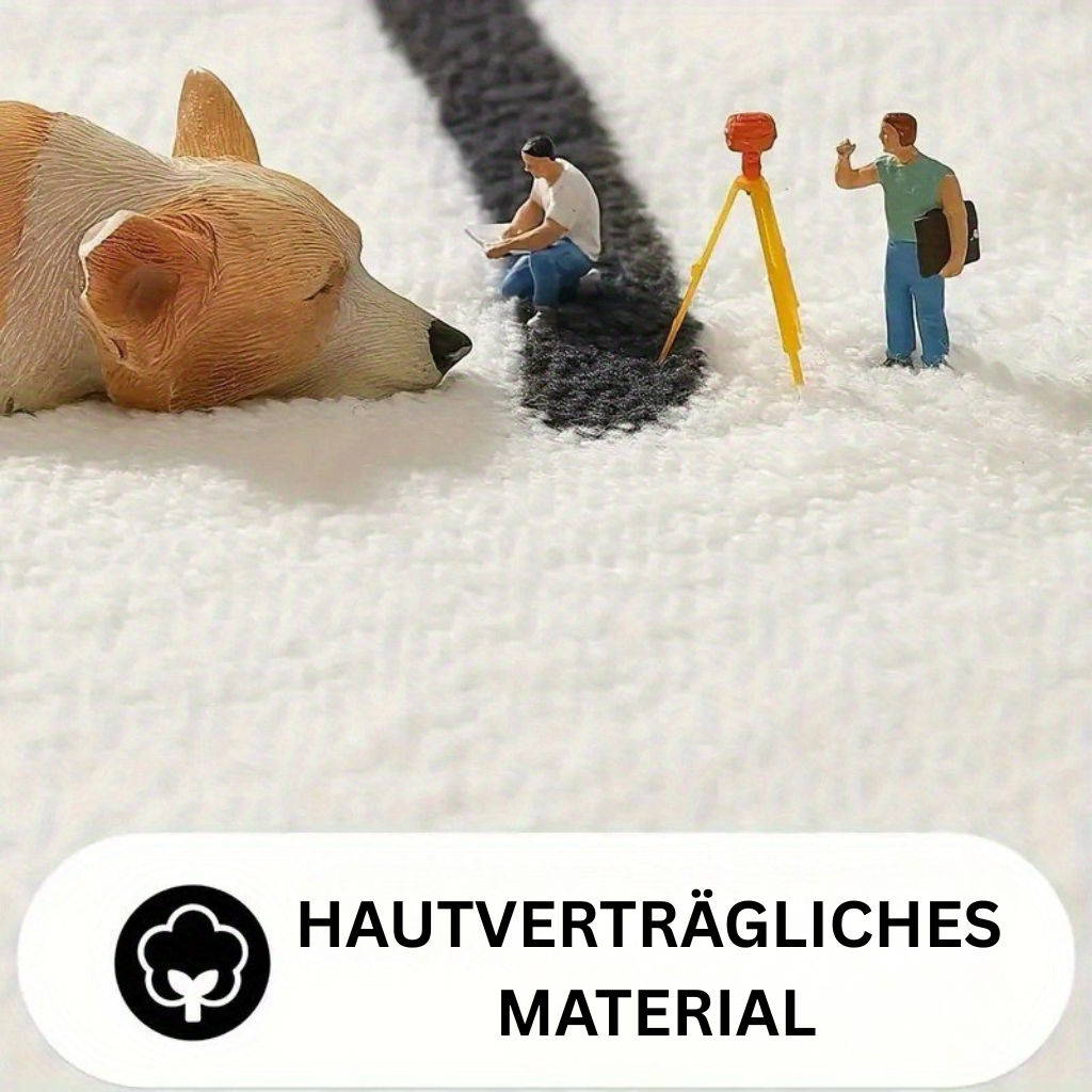 LivingLuxury: Modern Rug Soft Durable – Machine Washable for Living and Sleeping Areas