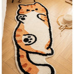 LivingLuxury: Modern Rug Soft Durable – Machine Washable for Living and Sleeping Areas
