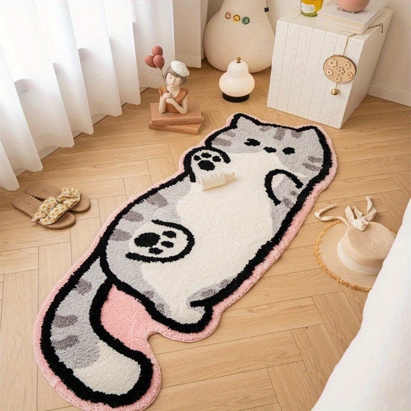 LivingLuxury: Modern Rug Soft Durable – Machine Washable for Living and Sleeping Areas