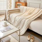 LivingStripes: Sofa Cover Made of High-Quality Chenille with Timeless Pattern & Cozy Feel – for Sofa & Living Area