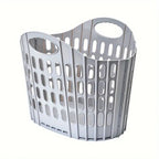 WohnTragen: Foldable Storage Basket – Lightweight, Decorative & Mobile for Home, Travel & Student Dormitory