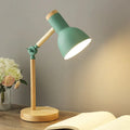 WoodAura: Minimalistic Wooden Desk Lamp with LED & Flexible Design