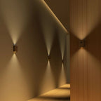 Wooden Motion Sensor Lamp - Rechargeable LED Light for Home, Elegant Design for Bedrooms, Hallways, and Cabinets
