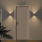 Wooden Motion Sensor Lamp - Rechargeable LED Light for Home, Elegant Design for Bedrooms, Hallways, and Cabinets