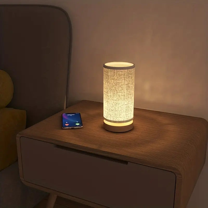 Night Lamp Modern Design Warm White Light Bedside Lighting