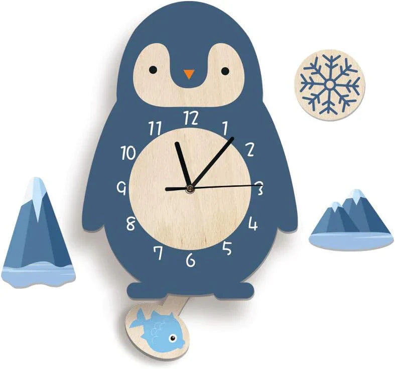 Brilvo - Animal Wall Clock for Children