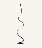 Wynd LED Floor Lamp | Twisted Minimalist Design, Dimming Function