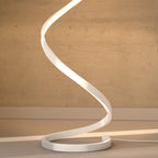 Wynd LED Floor Lamp | Twisted Minimalist Design, Dimming Function