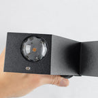 Outdoor Wall Light X Shape LED Aluminum Glass IP65 Warm White