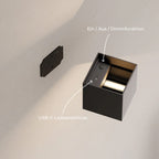 Xeno LED Wall Light | Adjustable Flaps, Warm White Light