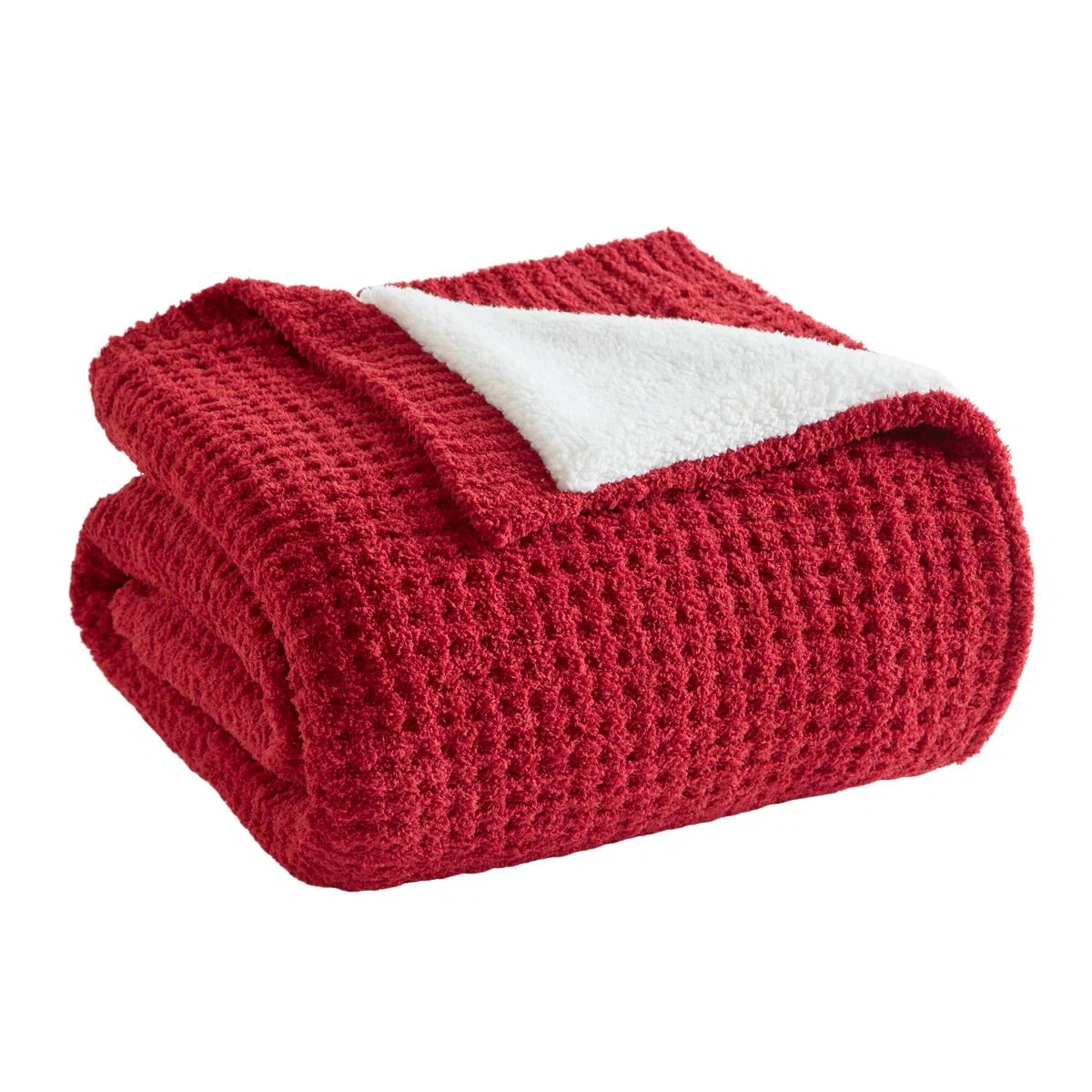 Zafiro CloudWaffle chenille plaid