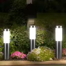 Valora solar-powered LED garden lamp